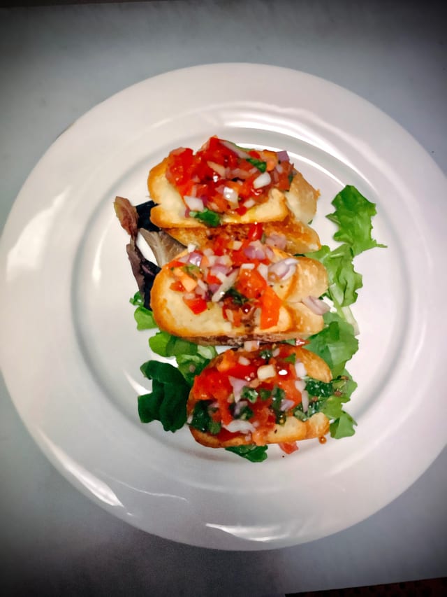 Bruschetta.