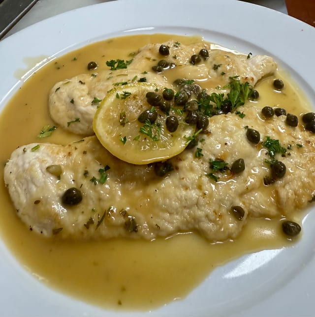 Chicken Piccata.