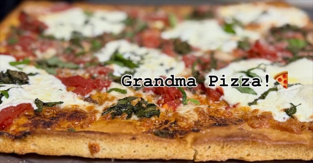 Grandma (Nonna) Pizza.