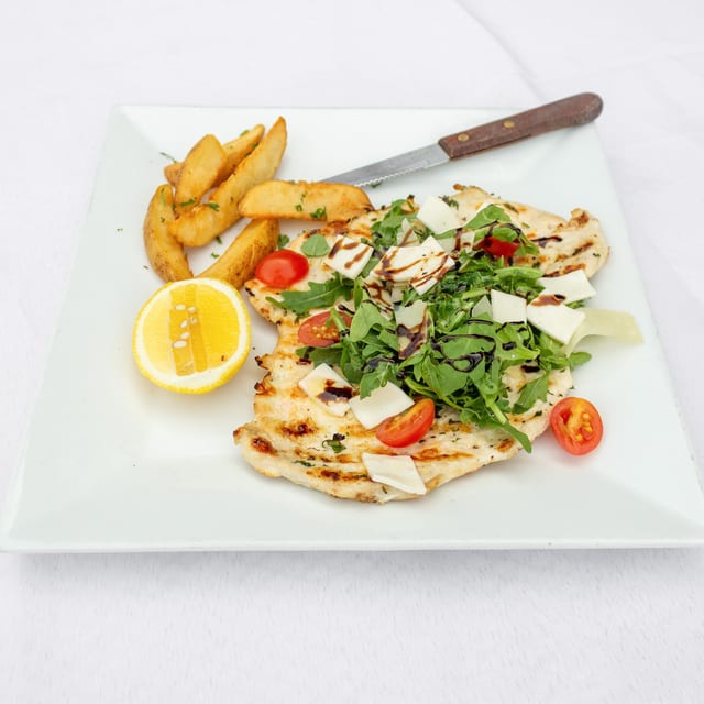 Chicken Paillard.
