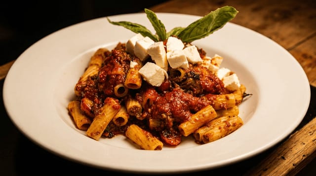 Rigatoni Norma.